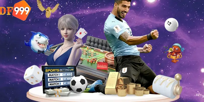 DF999, cá cược thể thao được xây dựng với danh mục đa dạng